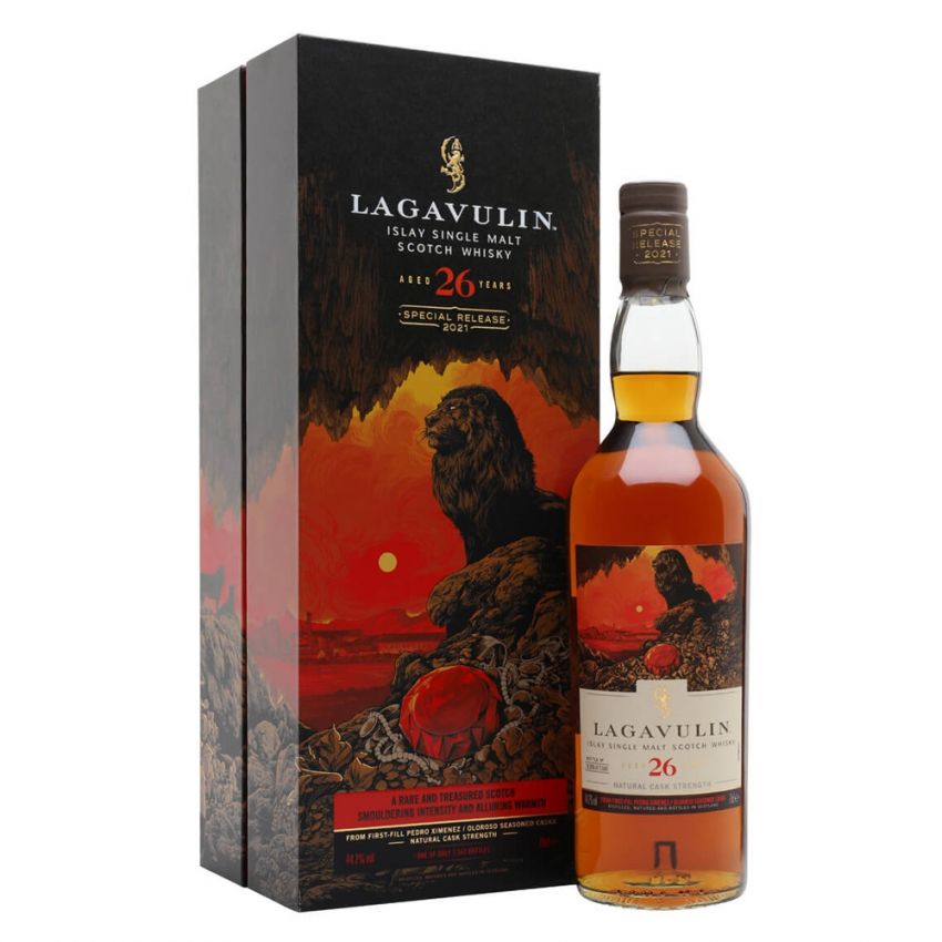 Lagavulin 16 YO Islay Single Malt Whisky • Bottiglieria del Massimo